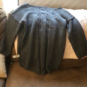 debbie morgan grey sweater